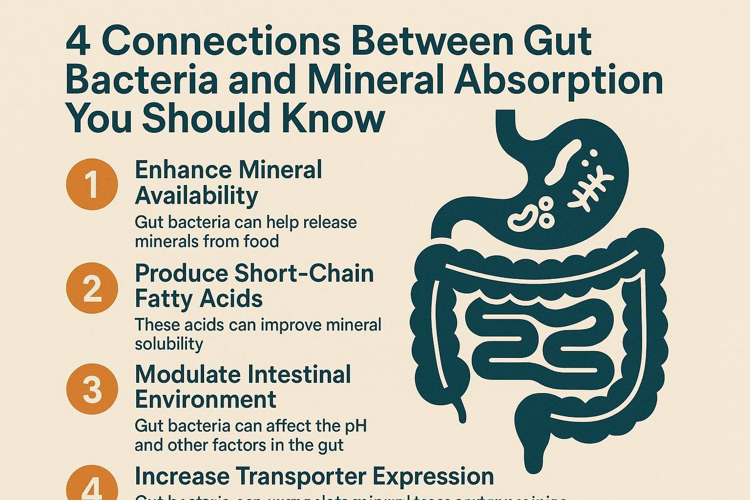 4 Connections Between Gut Bacteria and Mineral Absorption You Should Know Gut Bacteria