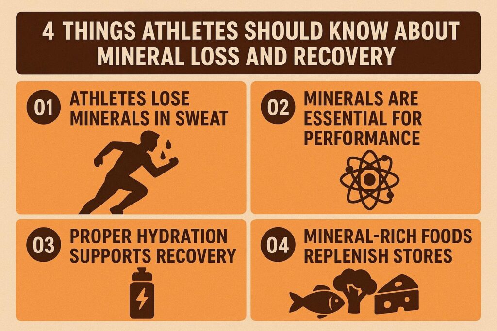 4 Things Athletes Should Know About Mineral Loss and Recovery reiipigmhm
