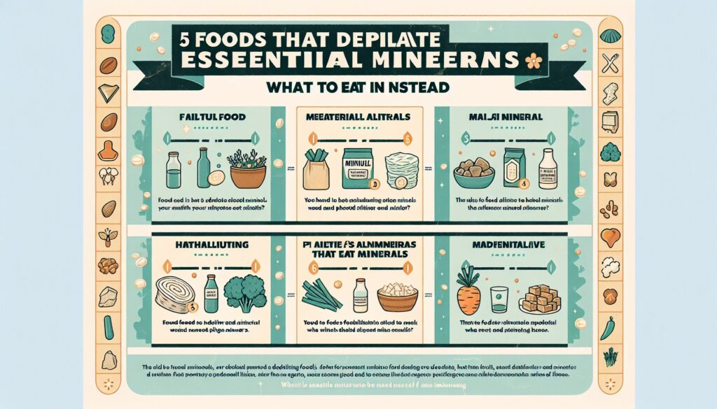 5 Foods That Deplete Essential Minerals and What to Eat Instead muvehointv