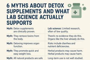 6 Myths About Detox Supplements and What Lab Science Actually Supports